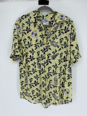 NASA Cape Kennedy Space size XL button down